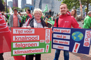 PvdA doet mee aan Klimaatmars