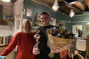 Dylan Murray winnaar van de Wim Vink Bokaal van PvdA