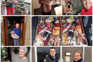 PvdA deelt kerstpakketten uit