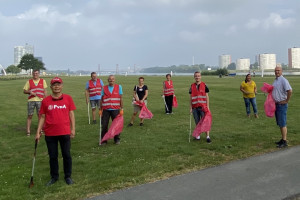 PvdA Houdt Schoonmaakactie Maasboulevard