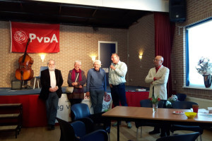 Jubilerende leden PvdA Nissewaard