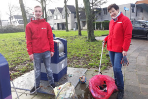 PvdA Nissewaard begint het jaar met een schoonmaakactie in Waterland