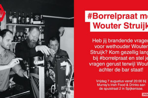 PvdA Borrelpraat met Wouter Struijk