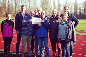 Pluim van de Arbeid voor vrijwilligers Spijkenisse-Spark marathon