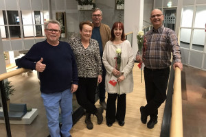 PvdA fractie neemt afscheid van Thérèse en Aad